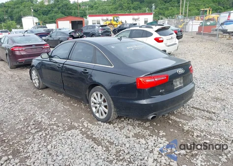 2014 Audi A6 2.0T Premium z USA, uszkodzony, nr VIN WAUGFAFCXEN065126
